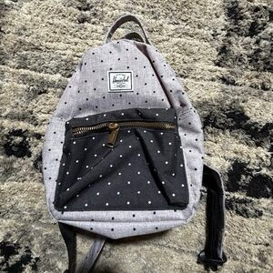 Herschel Polka Dot Backpack Small NWOT